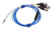 4Pin To 3 Bnc PCB Triaxial Accelerometer Cable