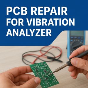 PCB Repair for Vibration Analyzer and Meter