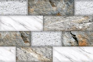200x300mm Grey Striped Block Ceramic Tile