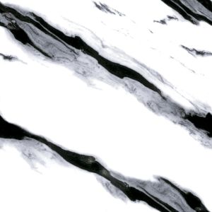 300x300mm White Swirling Marble Ceramic Tile