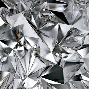 400×400mm 3D Effect Shattered Crystal Ceramic Tile