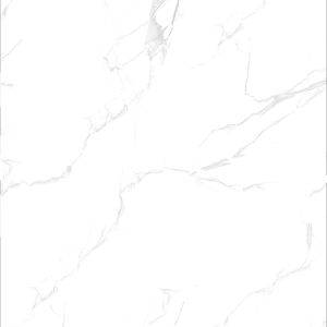 400×400mm Pure White Subtle Vein Ceramic Floor/wall Tile