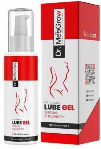 DR Meegrow Sensual Strawberry Water Based Lubricant Gel