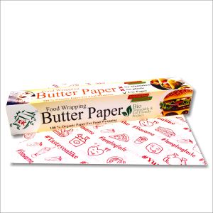 60GSM Non Veg Food Grade Red Ink Printed One Side Coated Paper