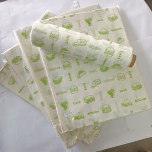40 GSM Brand Logo Printed One Side Coated Butter Paper