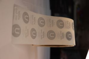 Logo Printed Release Coated Paper Roll