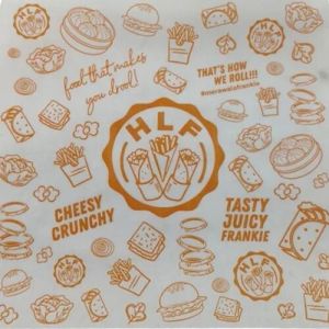 60GSM Logo Printed Food Grade One Side Coated Butter Paper