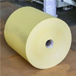60GSM Yellow Glassine One Side Silicon Coated Paper