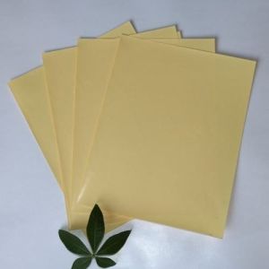 60GSM Yellow Glassine One Side Silicon Coated Paper