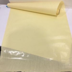 60GSM Yellow Glassine One Side Silicon Coated Paper