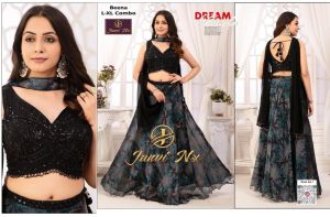 Premium Printed Net Lehenga Choli