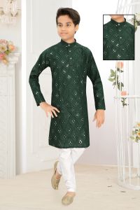 Kids Mirror Kurta Set
