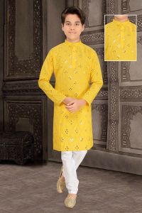Kids Mirror Kurta Set