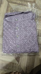 Mens Chicken Emboridery Kurta