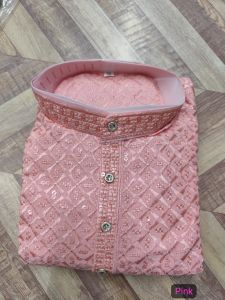 Mens Chicken Emboridery Kurta