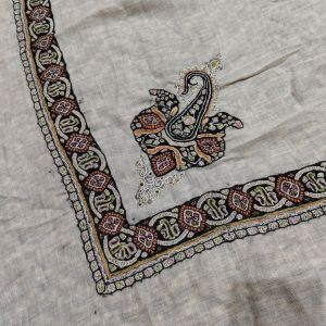 Self Pashmina Woolen Head Scarf