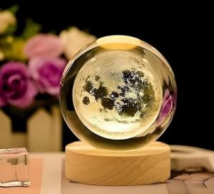Crystal Ball Moon Night Light