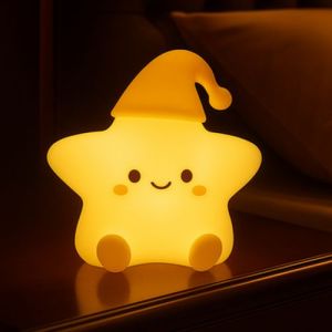 Silicone Star Night Lamp