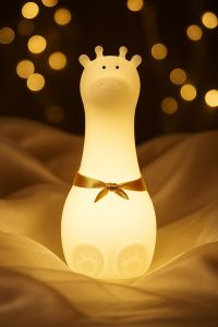 Silicone Giraffe Night Lamp