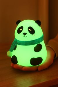 Silicone Standing Panda Night Lamp