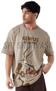 Mens Drop Shoulder T Shirt