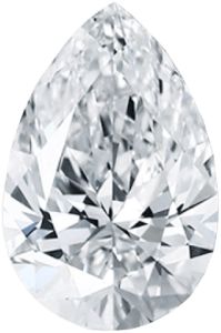ST-233 Pear Shaped Lab Grown Diamond