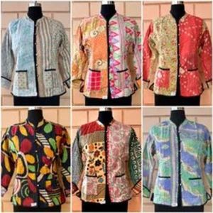 Ladies Printed Winter Jackets