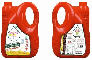 5L Shine Drop Cold Pressed Mustard Oil