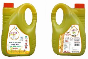 5L Shine Drop Cold Pressed Yellow Mustard Oil