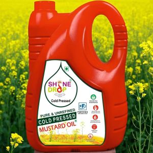 2L Shine Drop Cold Pressed Mustard Oil