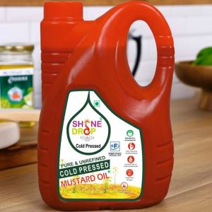 2L Shine Drop Cold Pressed Mustard Oil