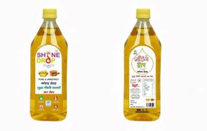 1L Shine Drop Cold Pressed Yellow Mustard Oil