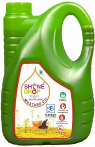 2L Shine Drop Kacchi Ghani Mustard Oil