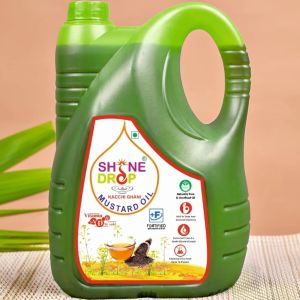 2L Shine Drop Kacchi Ghani Mustard Oil
