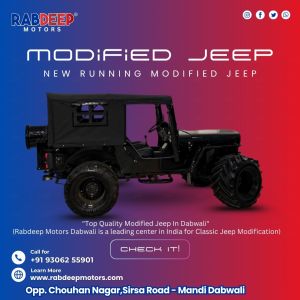 India\'S Jeep Modifications