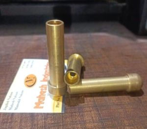 Brass Oxygen Bull Nose Nipple