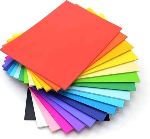 A4 Size Colored Paper Sheet