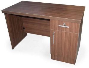 Brown Wooden Office Table