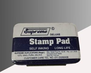 Supreme Metal Deluxe Blue Stamp Pad