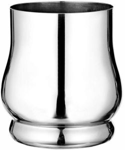 Stainless Steel Orchid Glass