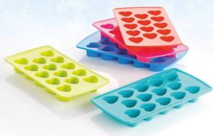 Heart Plastic Ice Tray