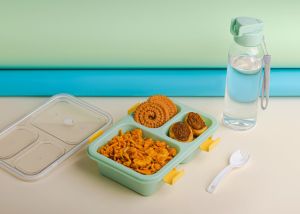 Leakproof Lunch Box with Water Bottle