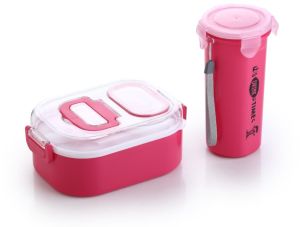 Travel Lunch Box and Bottle Set