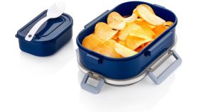 Single Compartment Plastic Lunch Box