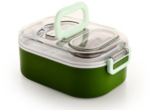 Multiple Compartment Plastic Lunch Box