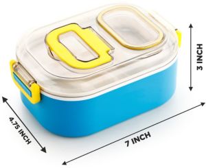 Multiple Compartment Plastic Lunch Box