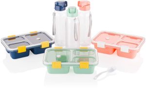 Lunch Box and Bottle Set
