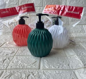 Multicolor Plastic Liquid Soap Dispenser