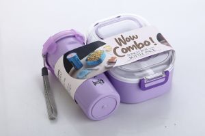 Wow Combo Bottle Lunch Box Set