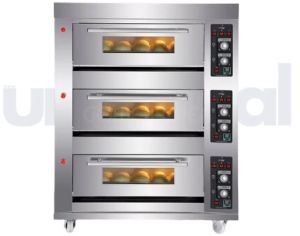 3 Deck 6 Tray Deck Oven